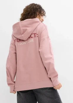 Femme bonprix Sweats|Sweat à capuche oversize 100% coton