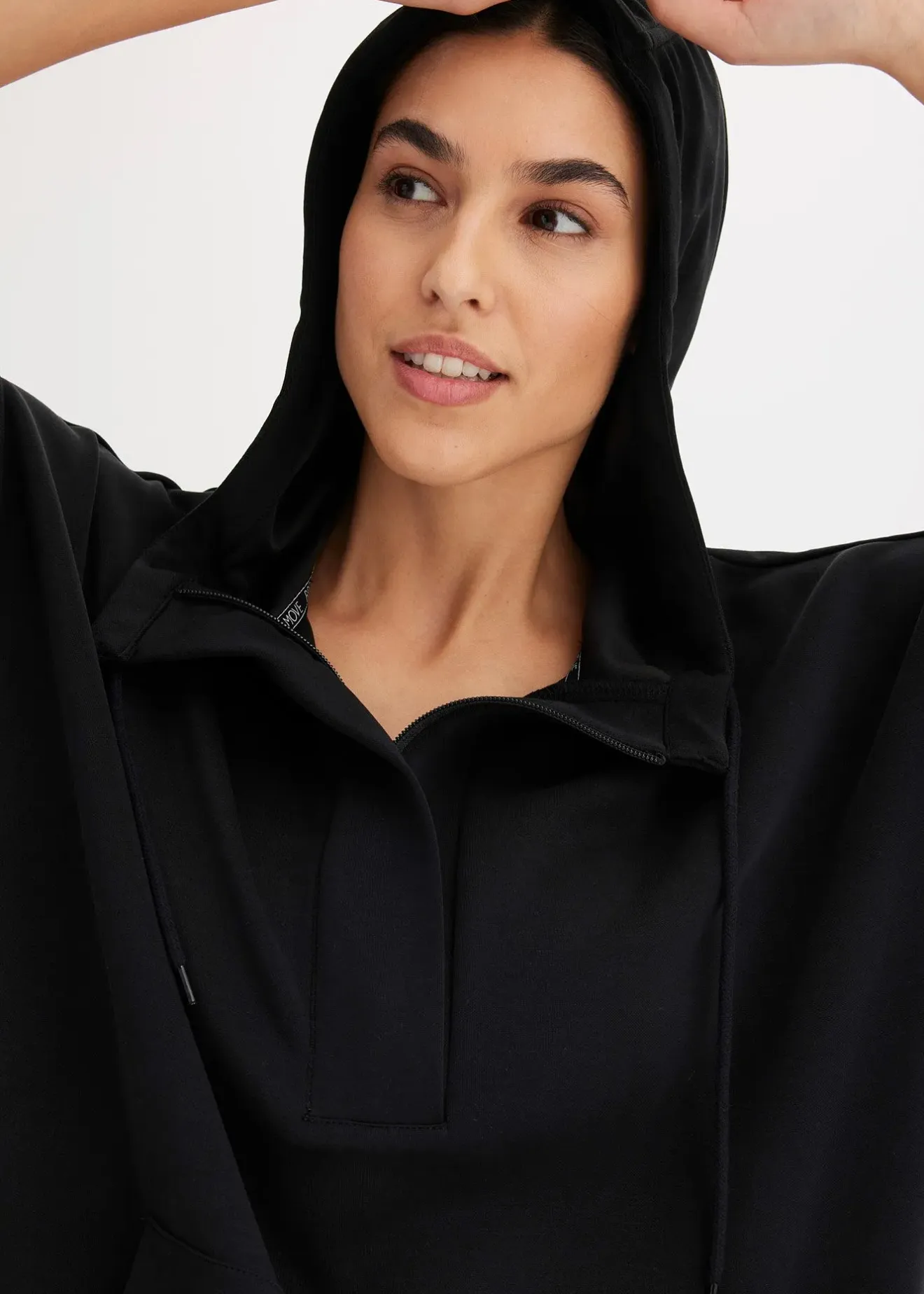 bonprix Sweat à capuche oversize et ultra-doux avec modal|Femme Vêtements De Sport|Sweats