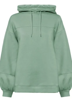 bonprix Sweat à capuche oversize en coton mélangé doux|Femme Sweats