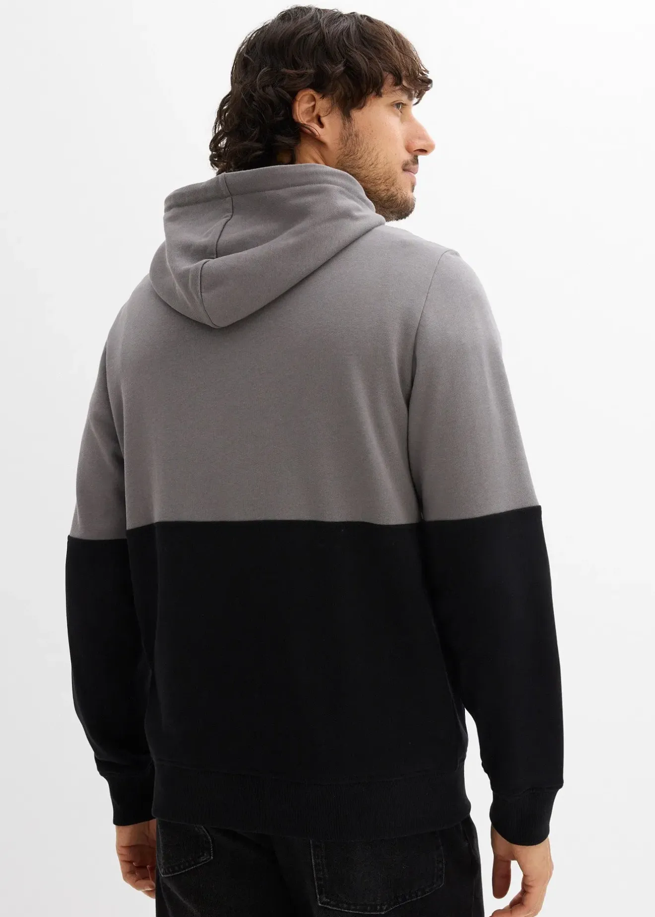 bonprix Sweat à capuche, slim|Homme Vêtements De Sport|Sweats