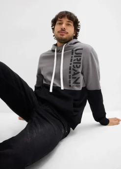 bonprix Sweat à capuche, slim|Homme Vêtements De Sport|Sweats