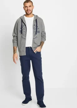 Homme bonprix Sweats|Sweat à capuche zippé confortable