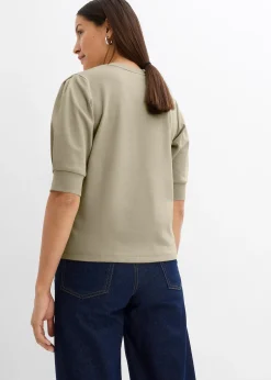 Femme bonprix T-Shirts & Tops|Sweat 100% coton