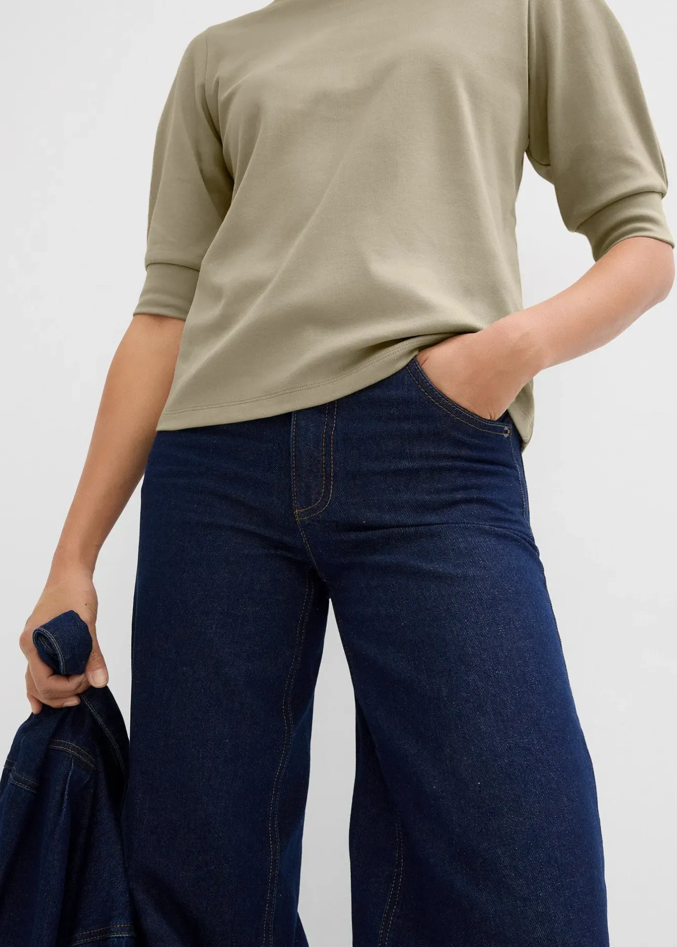 Femme bonprix T-Shirts & Tops|Sweat 100% coton