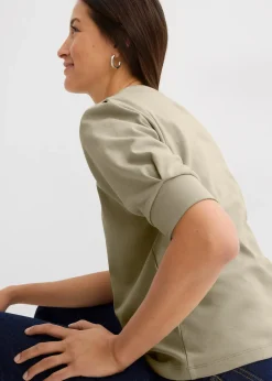 Femme bonprix T-Shirts & Tops|Sweat 100% coton