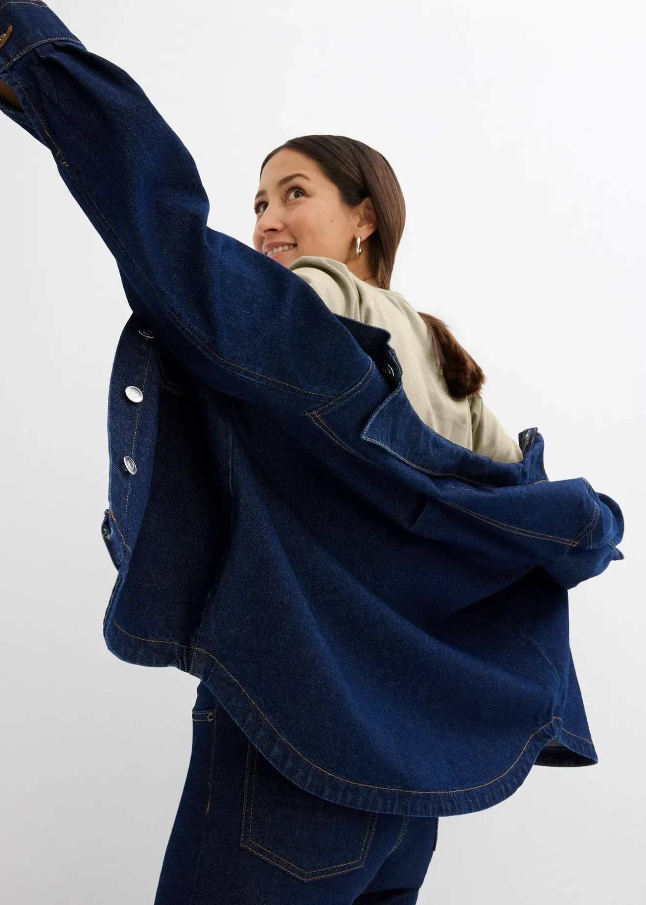 Femme bonprix T-Shirts & Tops|Sweat 100% coton