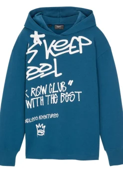 Enfant bonprix Vêtements Enfant|Garçons 9-16 Ans·Pulls & Sweats|Sweat 100% coton à capuche et imprimé graffiti