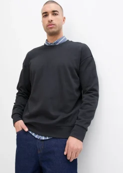 Homme bonprix Sweats|Sweat 100% coton, coupe loose