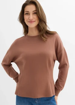 Femme bonprix Sweats|Sweat cintré en matière néoprène