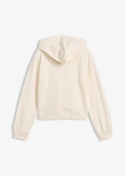 bonprix Sweat court à capuche 100% coton|Enfant Vêtements Enfant|Filles 9-16 Ans·Pulls & Sweats