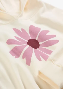 bonprix Sweat court à capuche 100% coton|Enfant Vêtements Enfant|Filles 9-16 Ans·Pulls & Sweats