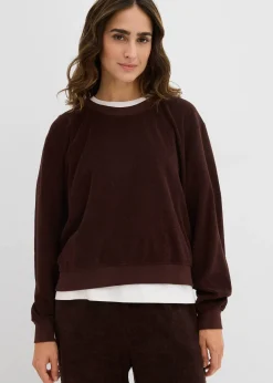 Femme bonprix Basiques|Sweat en éponge douce