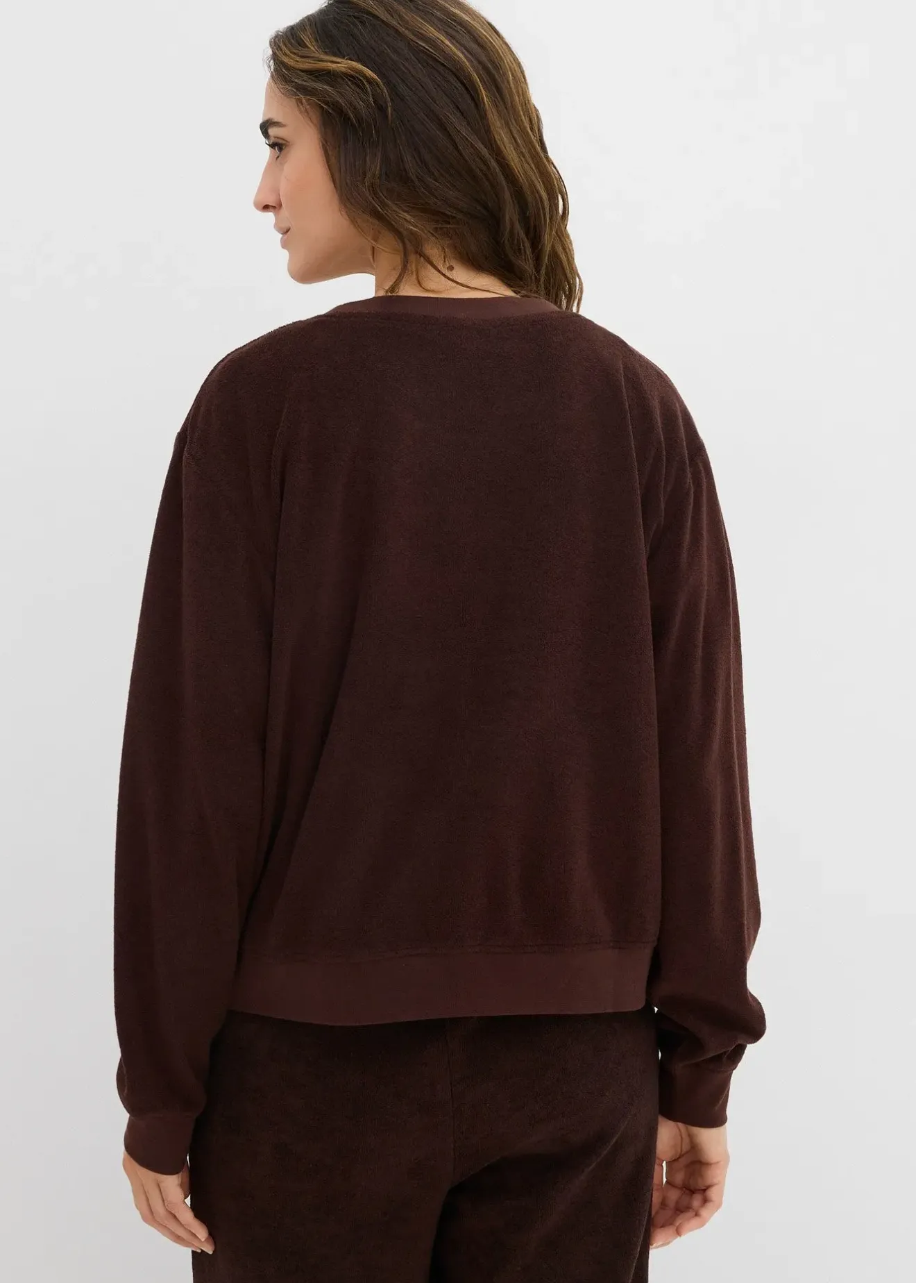 Femme bonprix Basiques|Sweat en éponge douce