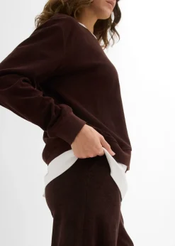 Femme bonprix Basiques|Sweat en éponge douce