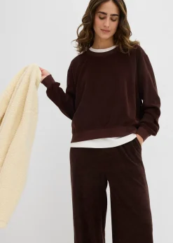 Femme bonprix Basiques|Sweat en éponge douce