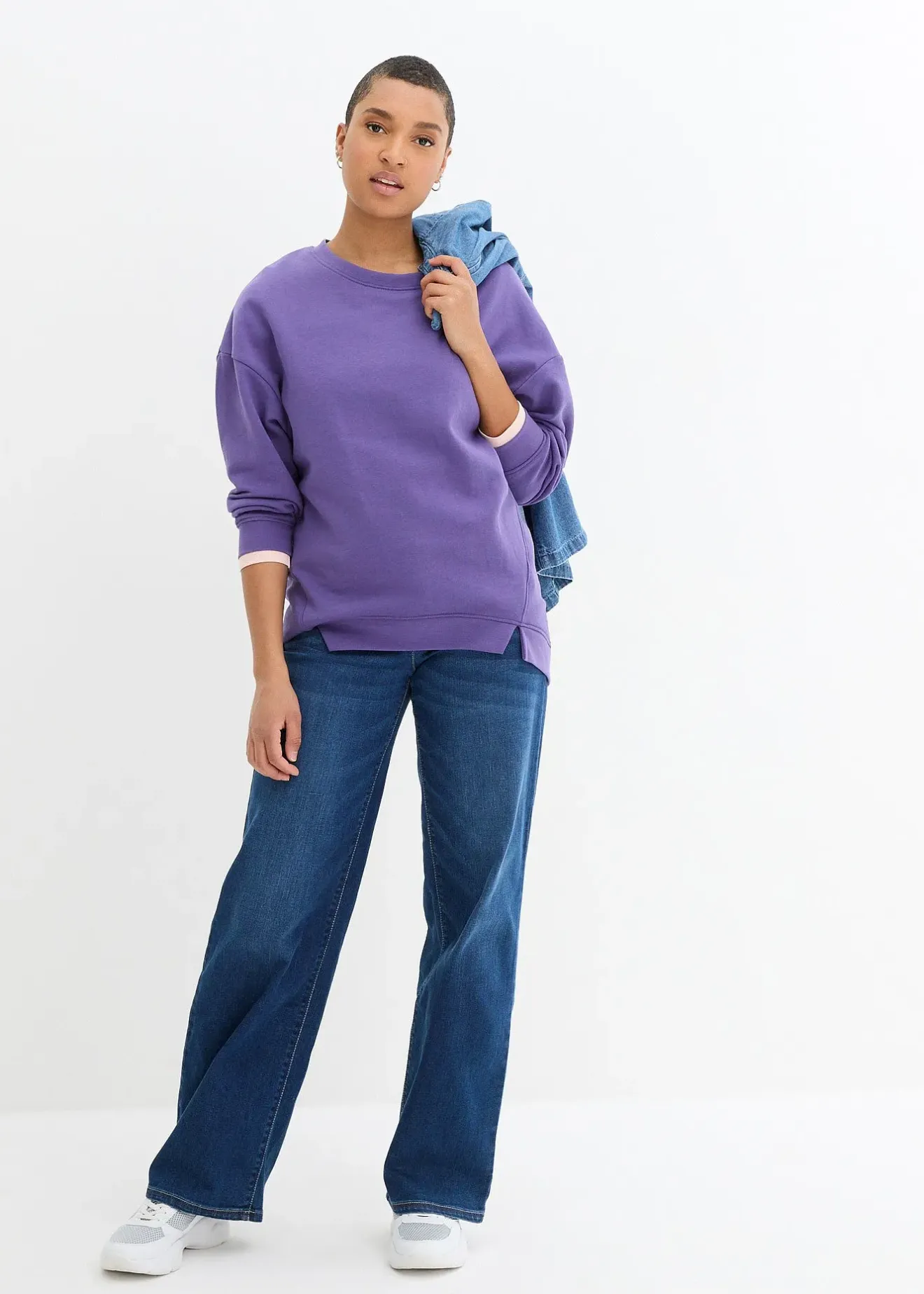 bonprix Sweat oversize|Femme Sweats