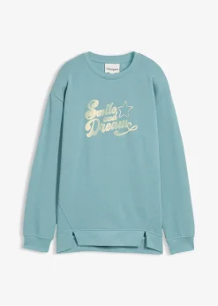 bonprix Sweat oversize 100% coton|Enfant Vêtements Enfant|Filles 9-16 Ans·Pulls & Sweats