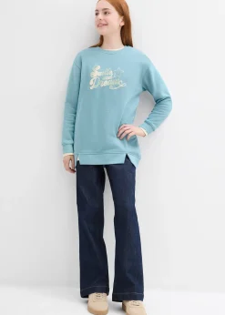 bonprix Sweat oversize 100% coton|Enfant Vêtements Enfant|Filles 9-16 Ans·Pulls & Sweats