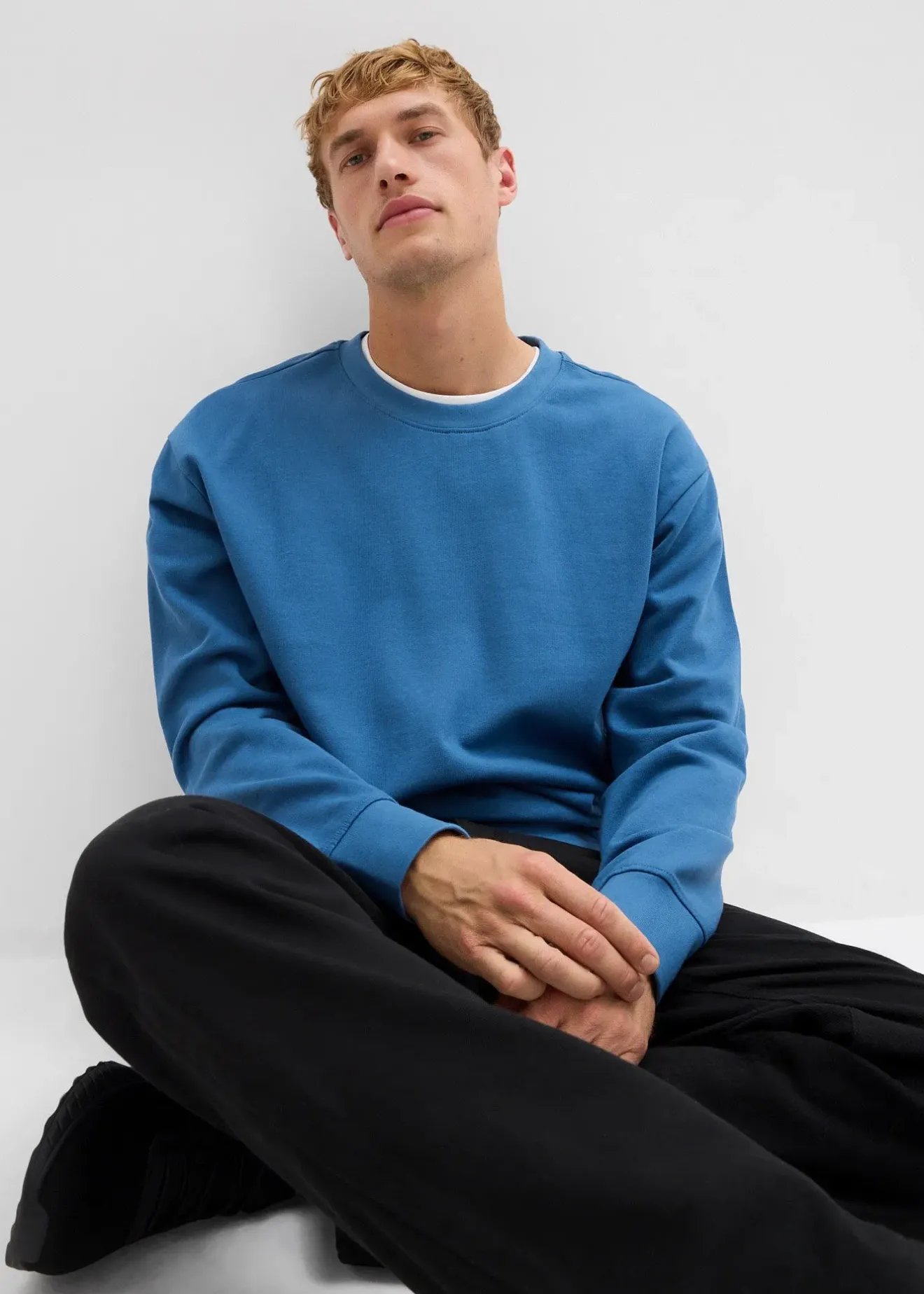 bonprix Sweat oversize 100% coton|Homme Vêtements De Sport|Sweats