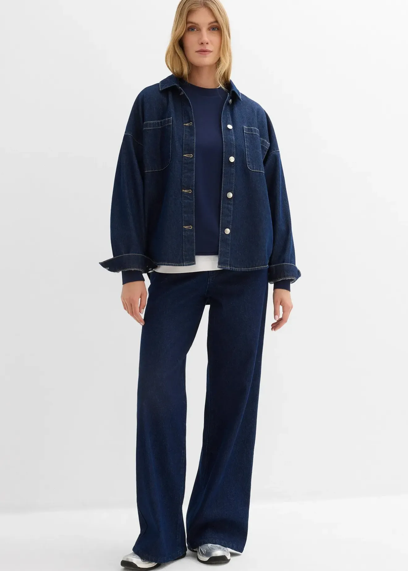 Femme bonprix Basiques|Sweats|Sweat oversize 100% coton