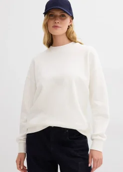 bonprix Sweat oversize 100% coton|Femme Basiques|Sweats