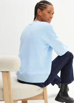 bonprix Sweat oversize 100% coton|Femme Basiques|Sweats