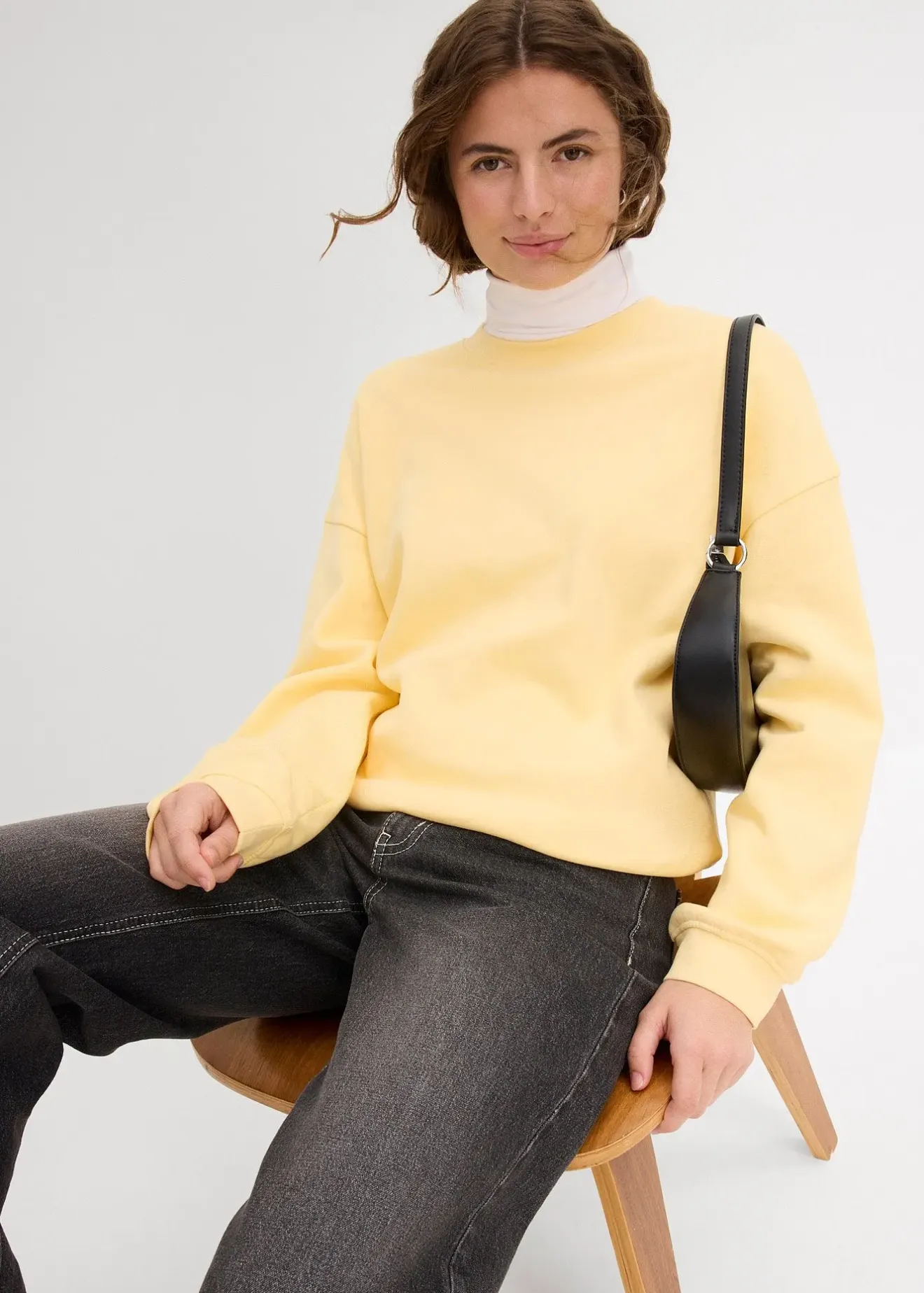 Femme bonprix Basiques|Sweats|Sweat oversize 100% coton