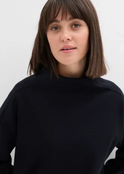 Femme bonprix Basiques|Sweats|Sweat oversize en matière néoprène douce