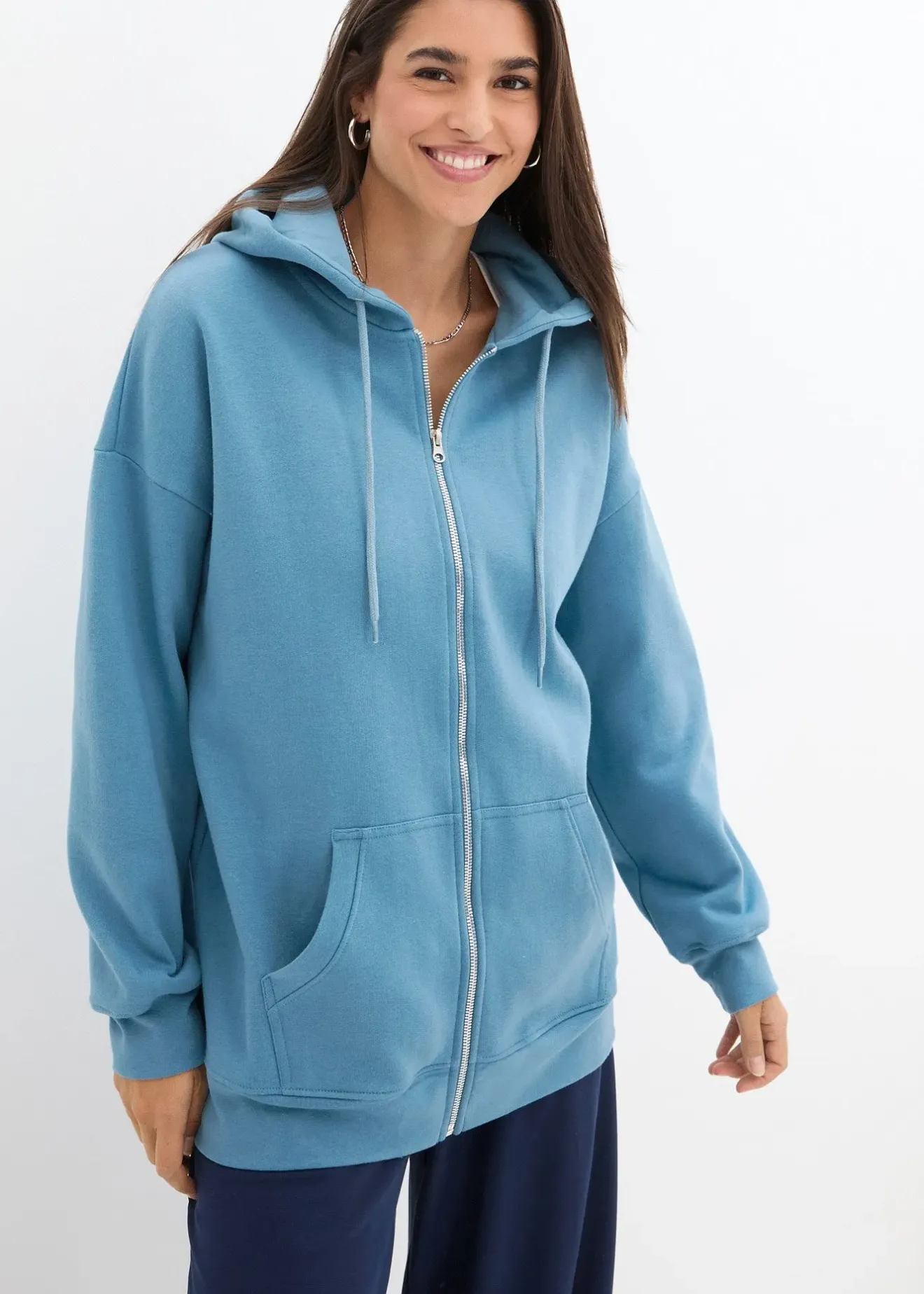 bonprix Sweat zippé à capuche|Femme Sweats