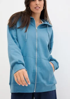 bonprix Sweat zippé à capuche|Femme Sweats
