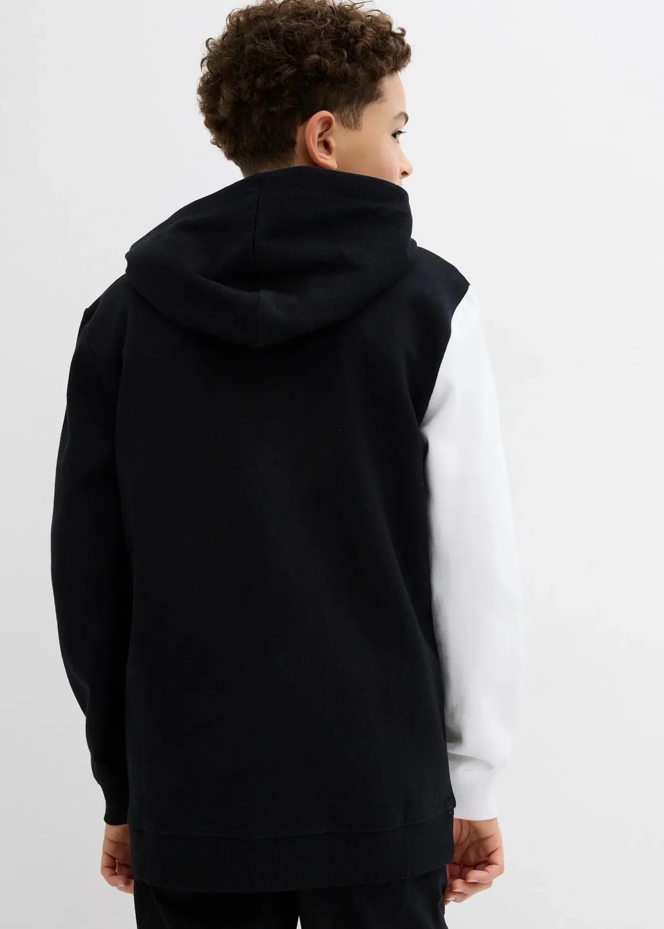 Enfant bonprix Vêtements Enfant|Garçons 9-16 Ans·Pulls & Sweats|Sweat zippé à capuche 100% coton Loose