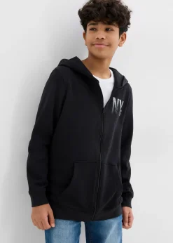 Enfant bonprix Vêtements Enfant|Garçons 9-16 Ans·Pulls & Sweats|Sweat zippé à capuche en coton mélangé
