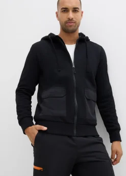 Homme bonprix Vêtements De Plein Air|Sweats|Sweat zippé à capuche et doublure peluche
