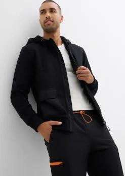 Homme bonprix Vêtements De Plein Air|Sweats|Sweat zippé à capuche et doublure peluche