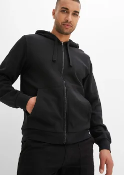 bonprix Sweat zippé à capuche, regular|Homme Vêtements De Sport|Sweats