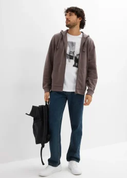 Homme bonprix Vêtements De Sport|Sweats|Sweat zippé à capuche, regular