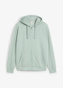 bonprix Sweat zippé à capuche, regular|Homme Vêtements De Sport|Sweats