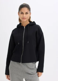 Femme bonprix Basiques|Sweats|Sweat zippé 100% coton