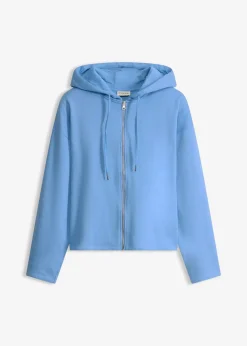 Femme bonprix Basiques|Sweats|Sweat zippé 100% coton