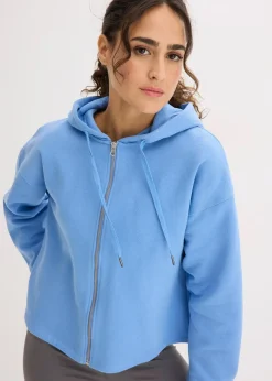 Femme bonprix Basiques|Sweats|Sweat zippé 100% coton