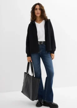 Femme bonprix Basiques|Sweats|Sweat zippé 100% coton