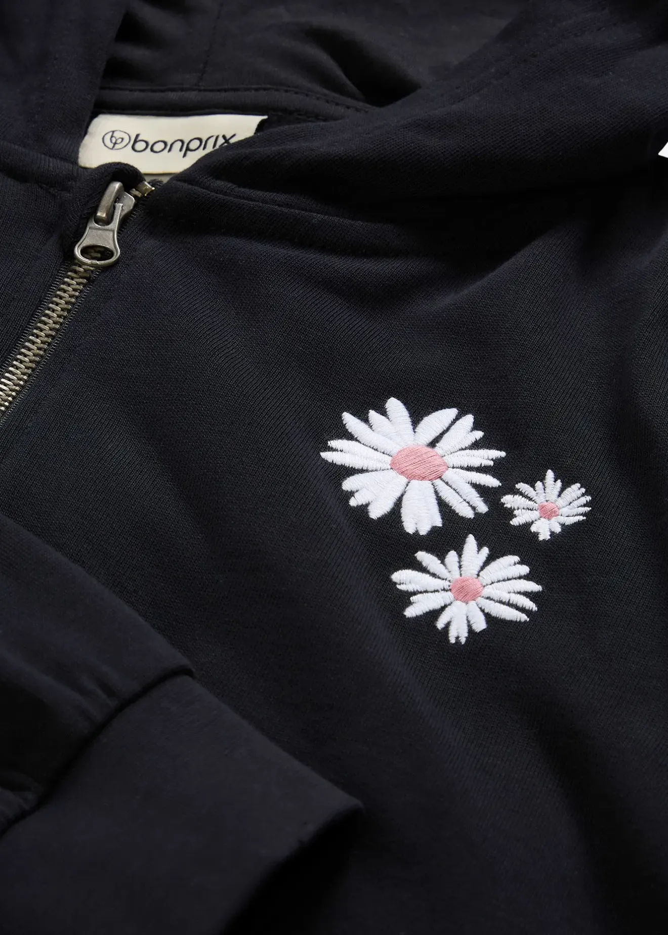 Enfant bonprix Vêtements Enfant|Filles 9-16 Ans·Pulls & Sweats|Sweat zippé 100% coton