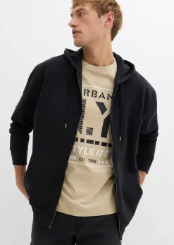 Homme bonprix Vêtements De Sport|Sweats|Sweat zippé ample à capuche