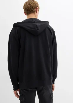 Homme bonprix Vêtements De Sport|Sweats|Sweat zippé ample à capuche