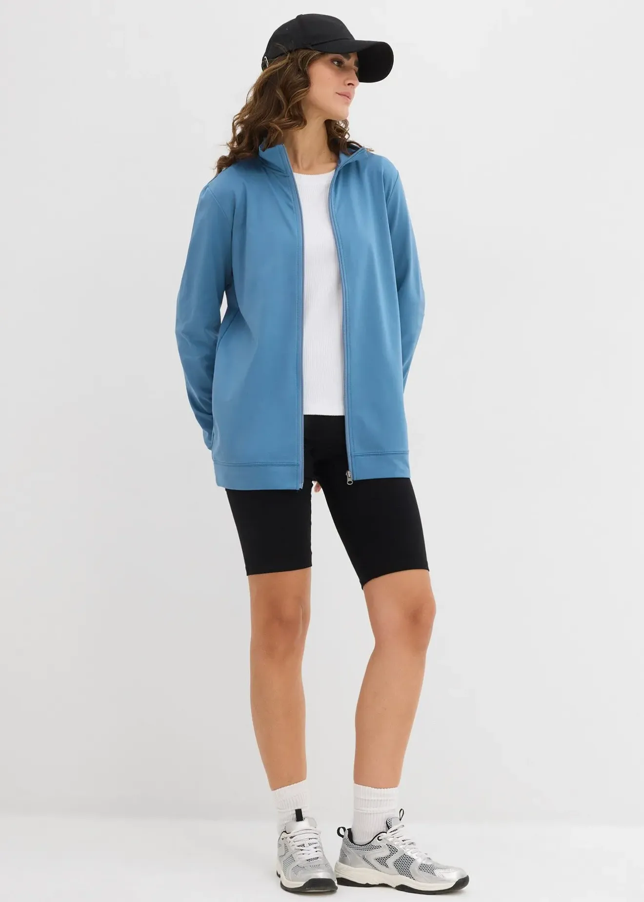 bonprix Sweat zippé chaud|Femme Vêtements Thermiques|Basiques