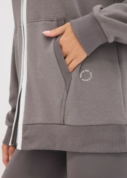 Femme bonprix Vêtements Thermiques|Vêtements De Sport|Sweat zippé chaud et large, séchage rapide