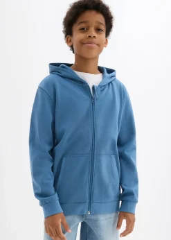 bonprix Sweat zippé doux à capuche|Enfant Vêtements Enfant|Garçons 9-16 Ans·Pulls & Sweats