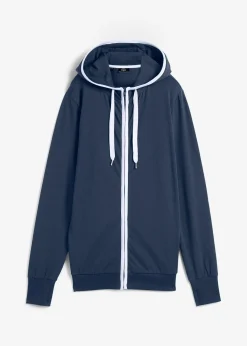 Femme bonprix Sweats|Sweat zippé en coton extensible