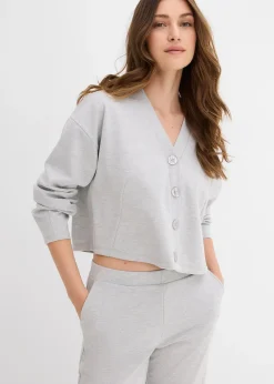bonprix Sweat zippé en viscose mélangée|Femme Sweats