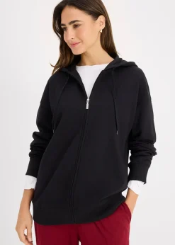 Femme bonprix Basiques|Sweats|Sweat zippé long